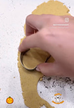 Load image into Gallery viewer, HOWL-O-WEEN Pumpkin Dog Cookies
